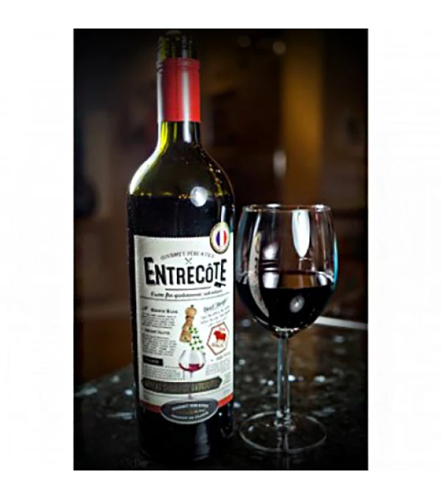 Вино Gourmet Pere & Fils Entrecote красное полусухое 0,75л 13,5% купить