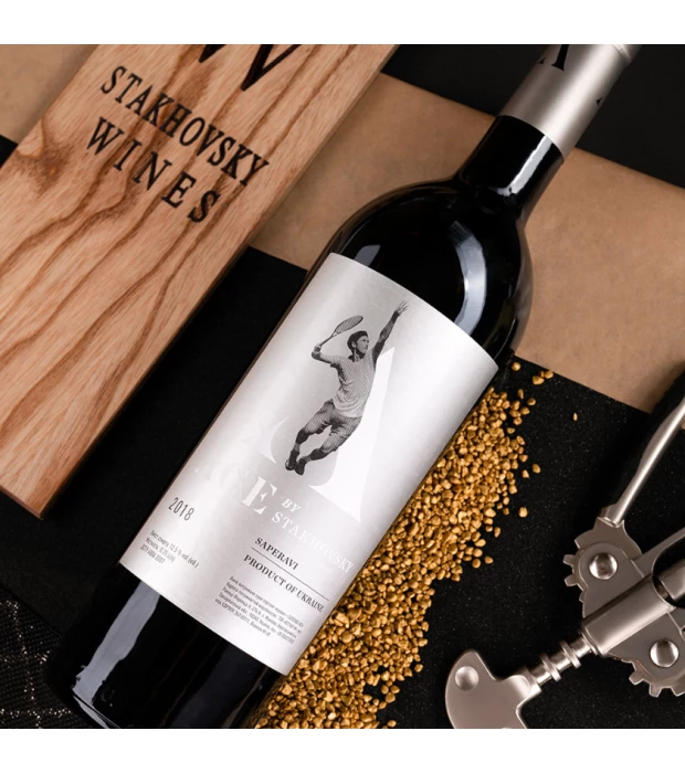 Вино Саперави ACE by Stakhovsky красное сортовое 0,75л 12,5% купить