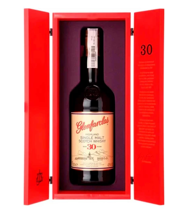 Виски односолодовый Glenfarclas 30yo 0,7л 43%