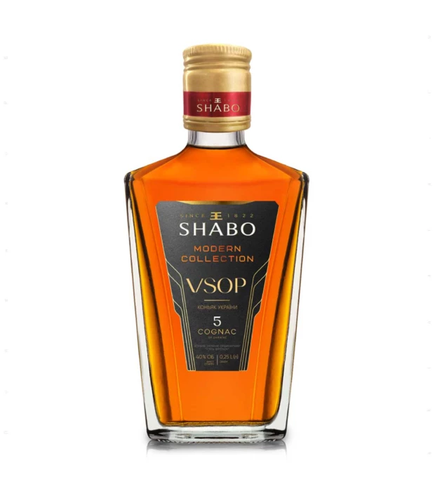 Коньяк Украины Shabo Modern Collection VSOP 5 лет выдержки 0,5л 40%