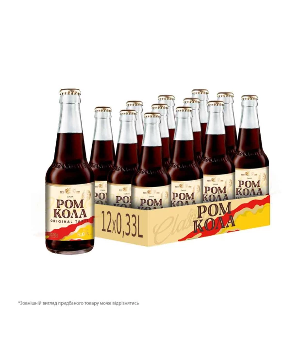 Напиток Оболонь Ром-Кола 0,33л 8%