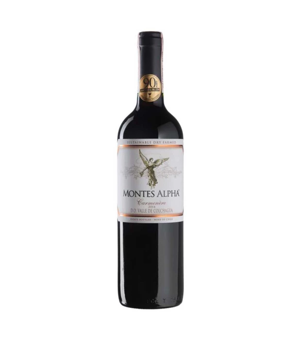 Вино Carmenere Alpha красное сухое 0,75л 14,5%