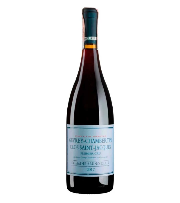 Вино Domaine Bruno Clair Gevrey-Chambertin 1er Cru Clos Saint-Jacques 2020 червоне сухе 0,75л 13%