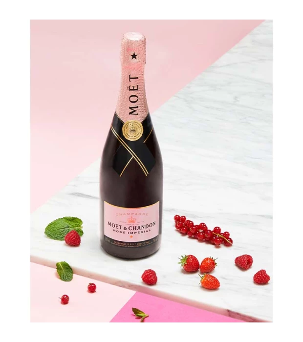 Шампанское Moet & Chandon  Rose Imperial сухое розовое 0,2л 12% купить