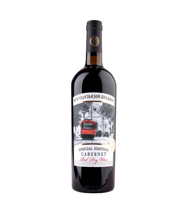 Вино Французский бульвар Cabernet Select красное сухое 0,75л 10-13%