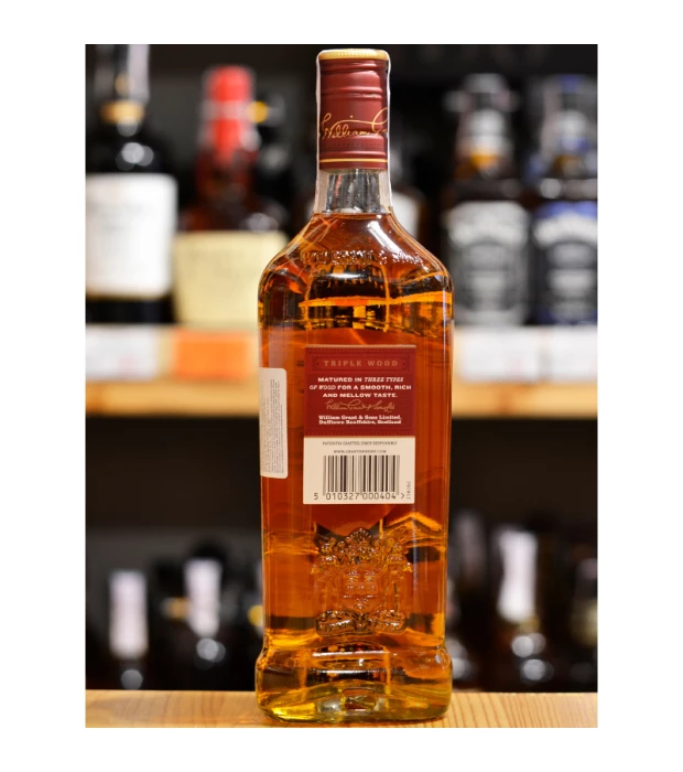 Виски бленд Grant's Triple wood 0,5л 40% купить
