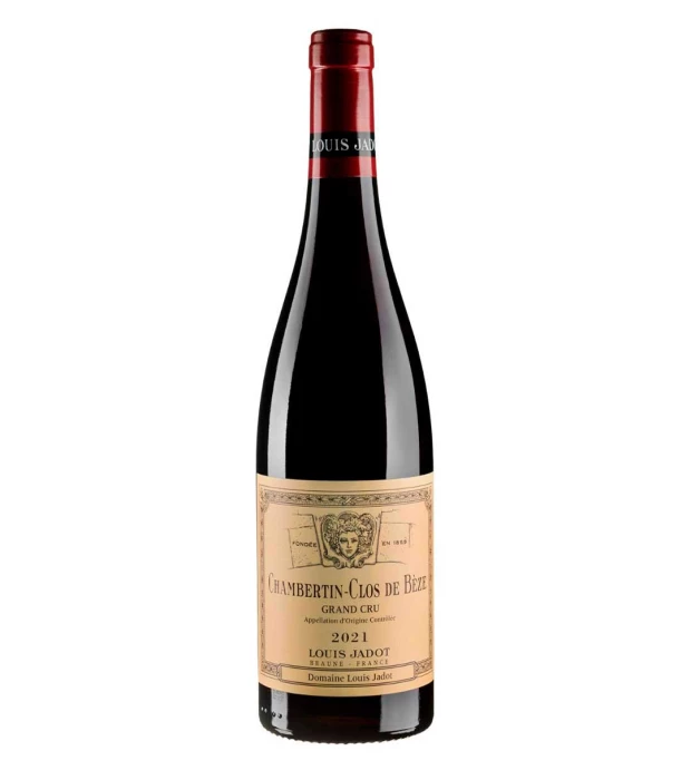 Вино виноградное сухое натуральное красное Шамбертен Кло де Без 2021, Louis Jadot 0,75л 13,5%