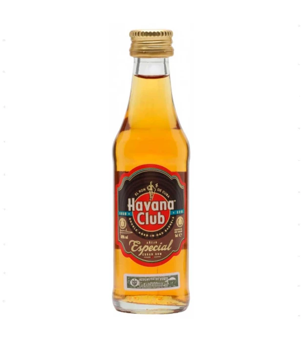 Ром Havana Club Anejo Especial 3 года выдержки 0,05л 37.5%