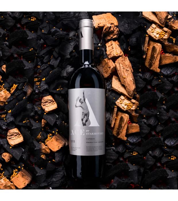 Вино Саперави ACE by Stakhovsky красное сортовое 0,75л 12,5% купить