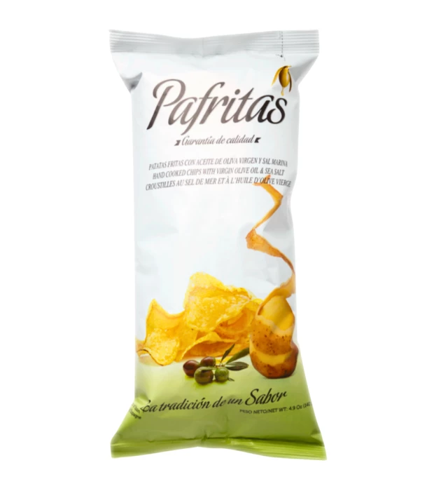 Чипсы картофельные с морской солью Pafritas 140 г