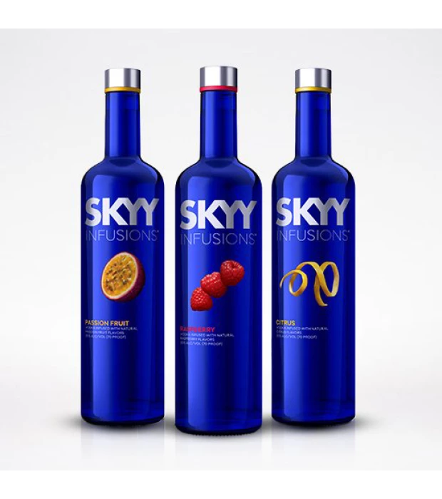 Водка SKYY Infusions Малина 0,75л 35% купить