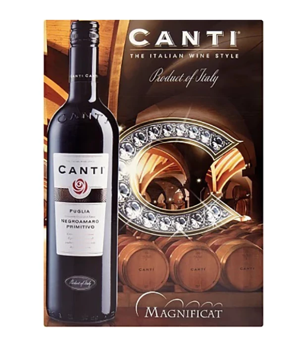 Вино Canti Negroamaro Primitivo Puglia сухое красное 0,75л 12% купить
