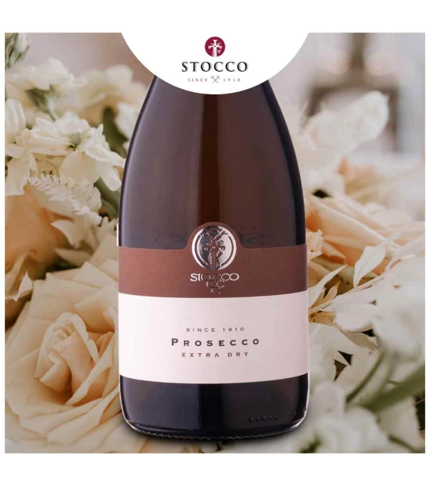 Вино игристое Stocco Prosecco DOC Extra Dry белое экстра-сухое 0,75л 11,5% купить