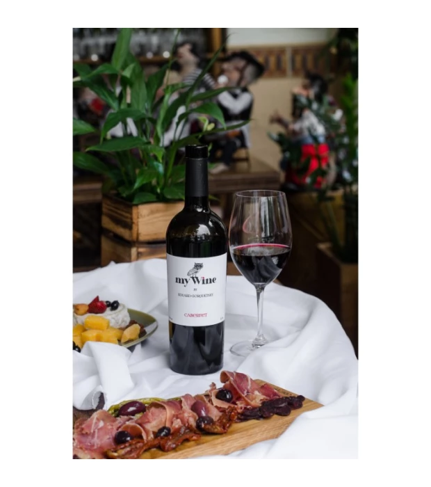 Вино My Wine Eduard Gorodetsky Каберне сухое красное 0,75л 13,0% купить