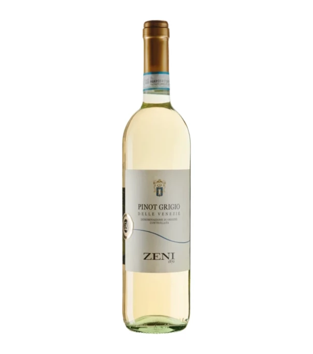 Вино біле сухе Zeni Pinot Grigio Delle Venezie DOC 0,75 л 12,5%