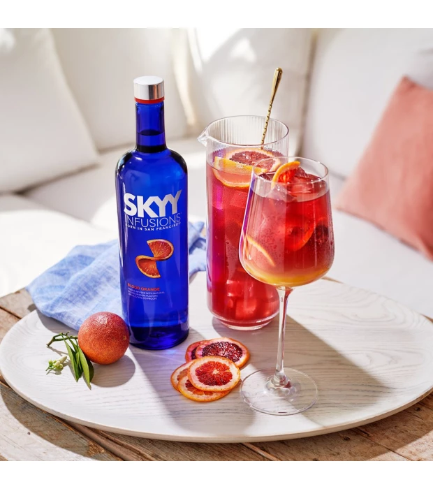 Водка SKYY Infusions Красный апельсин 0,75л 35% в Украине
