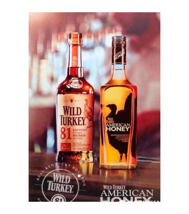 Ликер на основе бурбона с медом Wild Turkey American Honey 0.7 л 35,5% в Украине