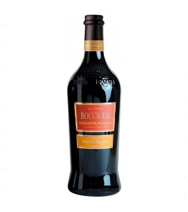 Вино игристое Bocciolo Grasparossa красное сладкое 0,75л 7,5%