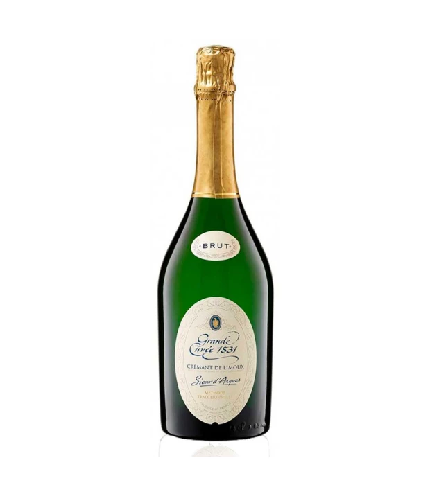 Вино ігристе Grande Cuvee 1531 Blanc Brut біле брют 0,75 л 12%