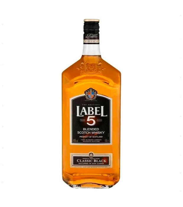 Виски Label 5 Classic Black 1,0л 40%