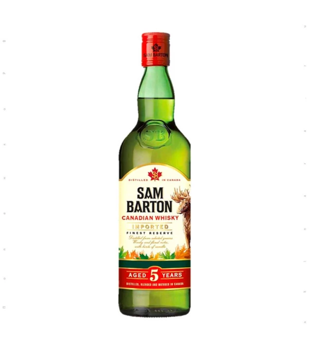 Виски Sam Barton 5 YO Canadian Whisky 0,7л 40%