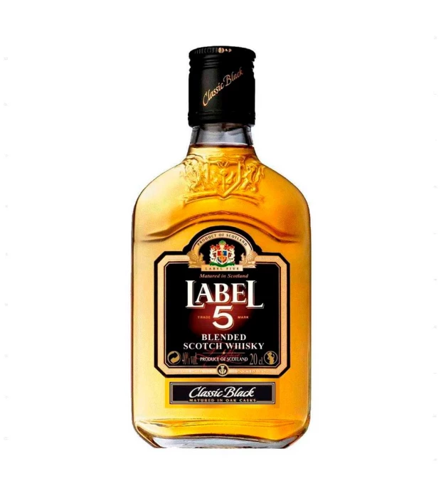Віскі Label 5 Classic Black 0,2л 40%