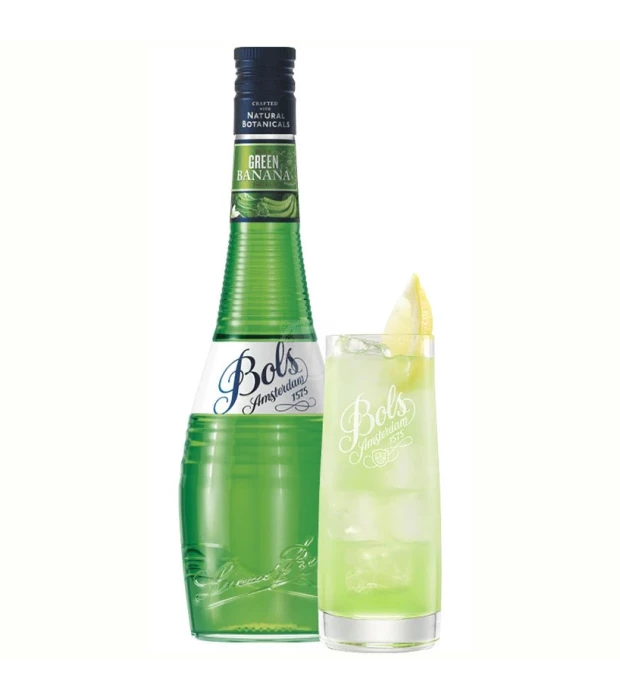 Ликер Bols Green Banana 0,7л 17% купить