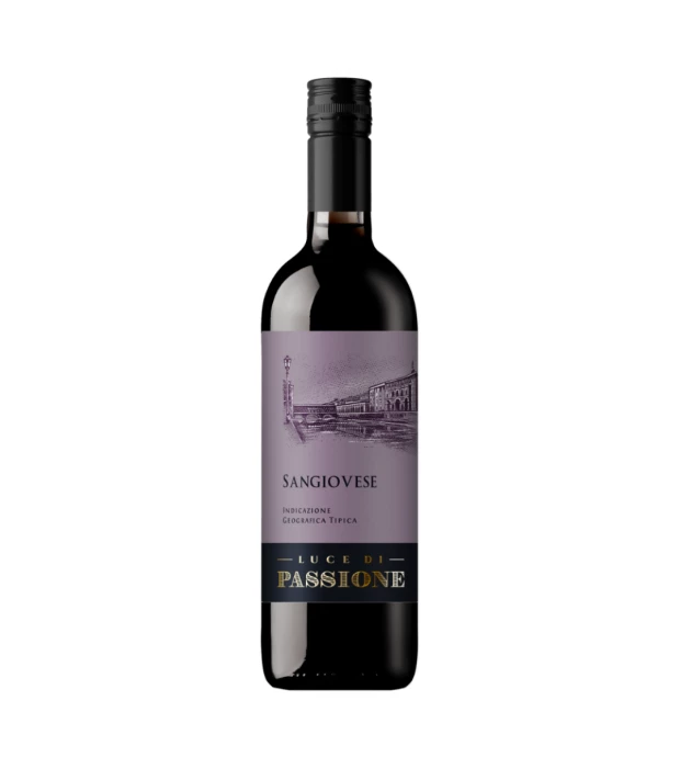 Вино Luce di Passione Sangiovese Puglia сухое красное 0,75л 13%