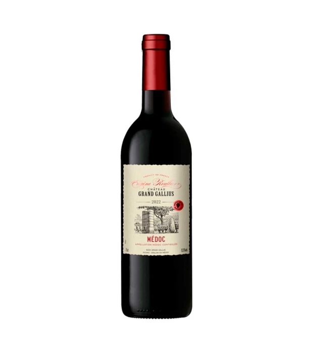 Вино Chateau Medoc Eugene Reiler червоне сухе 0,75 л 13%