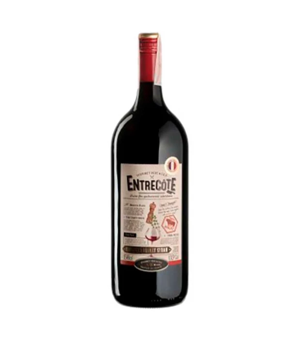 Вино Gourmet Pere & Fils Entrecote красное полусухое 1,5л 13%