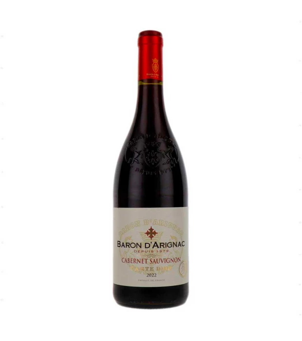 Вино Baron d'Arignac Cabernet Sauvignon красное полусухое 0,75л 13%