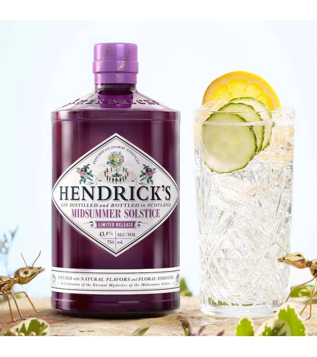 Шотландский джин Hendrick's Midsummer Solstice 0,7л 43.4% купить