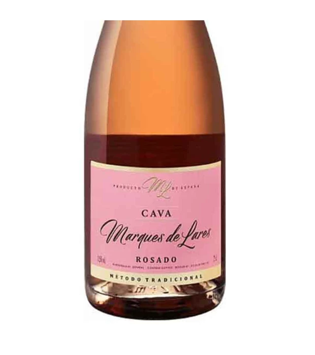 Вино игристое Marques de Lares CAVA Rosado Brut розовое сухое 0,75л 11,5% купить