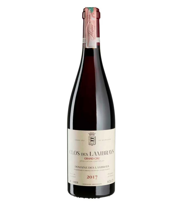 Вино виноградное сухое натуральное красное Кло де Ламбре Гран Крю 2017, Domaine des Lambrays 0,75л 13,5%
