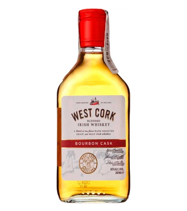 Виски бленд West Cork Bourbon Cask 200мл 40%