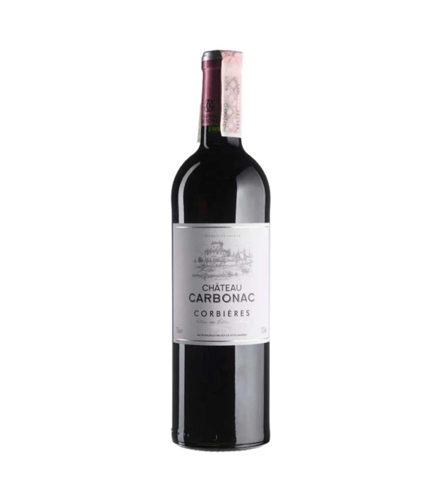 Вино Chateau Carbonac красное сухое 0,75л 13,5%