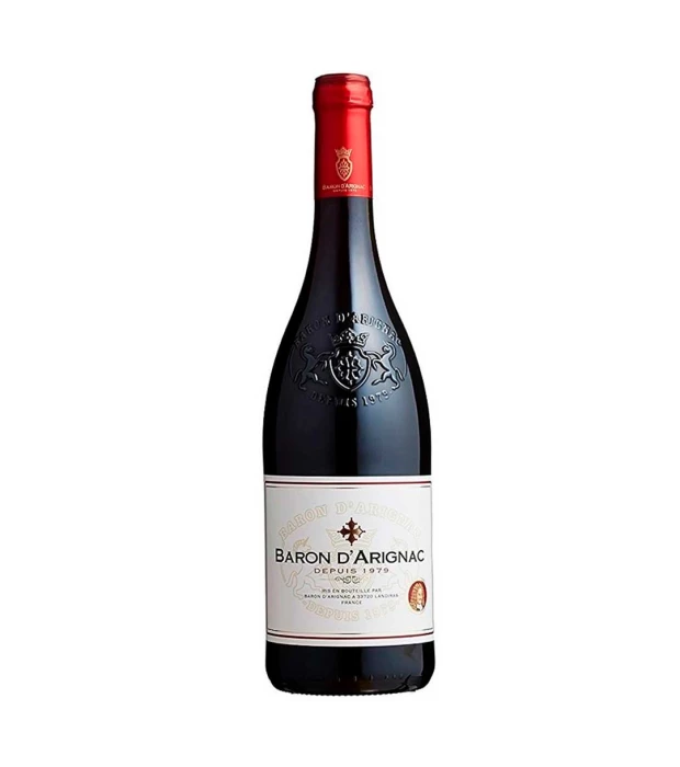 Вино Baron d'Arignac Rouge красное полусухое 1,5л 12%