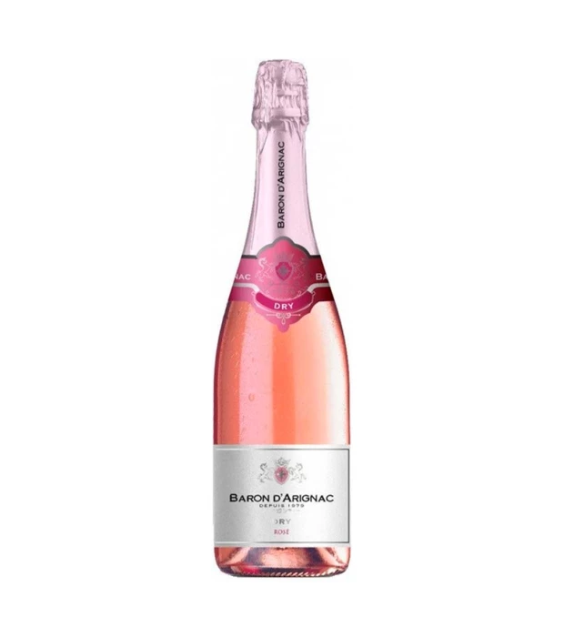 Вино игристое Baron dArignac Rose розовое брют 0,75л 12%