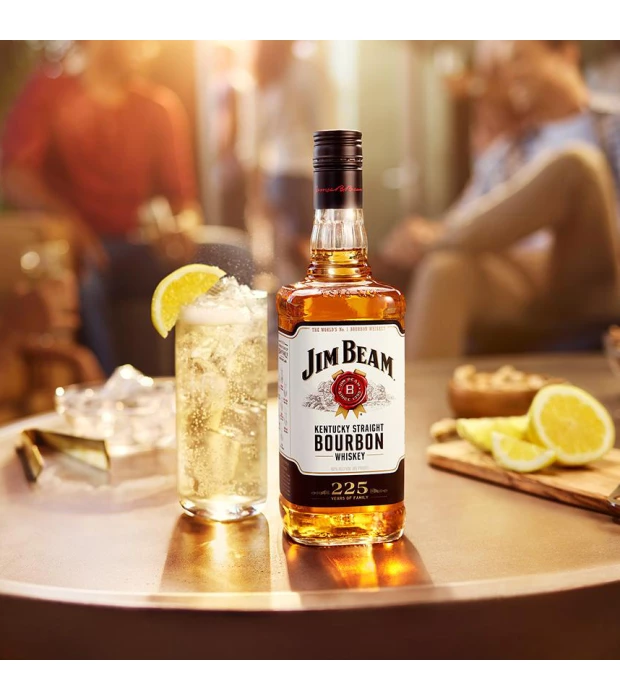 Виски Jim Beam White 0,7л 40% + 4 Royal Club Tonic в Украине