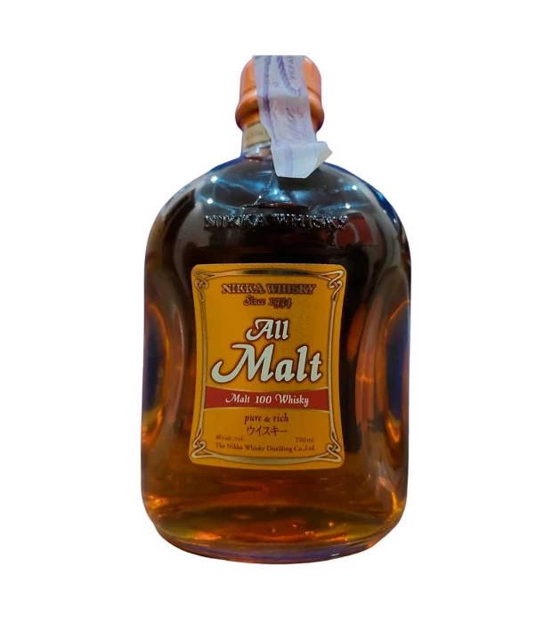 Виски купажированный бленд Nikka All Malt в подарочной упаковке 0,7л 40%