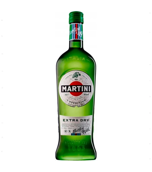 Вермут Martini Extra Dry сухий 1л 18%