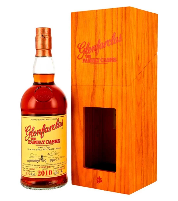 Виски односолодовый Glenfarclas The Family Cask 2010 A25 Sherry Butt 0,7л 59,2%