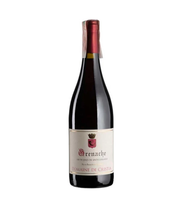 Вино Domaine de Cristia Grenache червоне сухе 0,75 л 14,5%