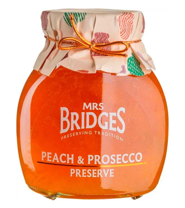 Джем Персик та Просекко Mrs Bridges 340 г