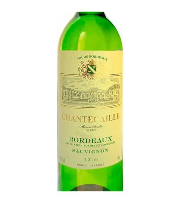 Вино GVG Chantecaille Bordeaux Blanc белое сухое 0,75л 11,5% купить