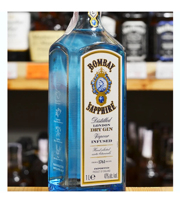 Джин британский Bombay Sapphire 1л 47% купить