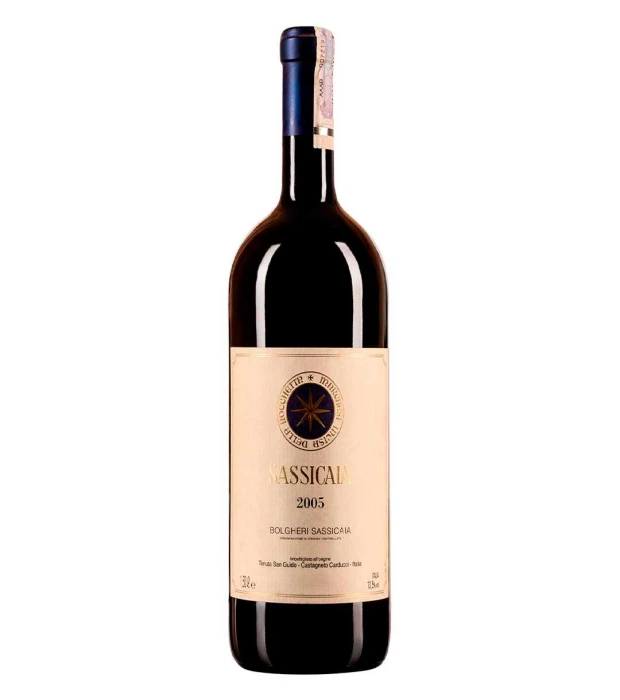 Вино красное сухое Sassicaia 2005 Tenuta San Guido 1,5л 13,5%