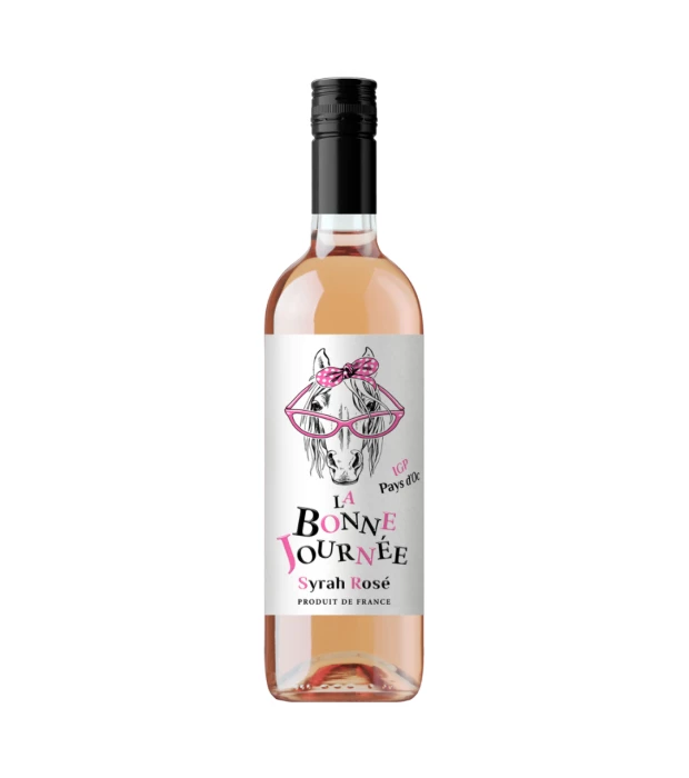 Вино  La Bonne Journee Syrah Rose IGP Pays d'Oc сухое розовое 0,75л 12%