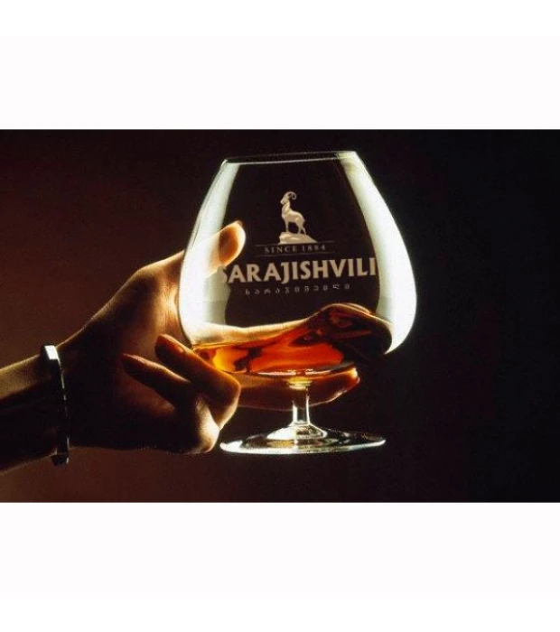 Бренди грузинский Sarajishvili 3 звезды 0,7л 40% купить