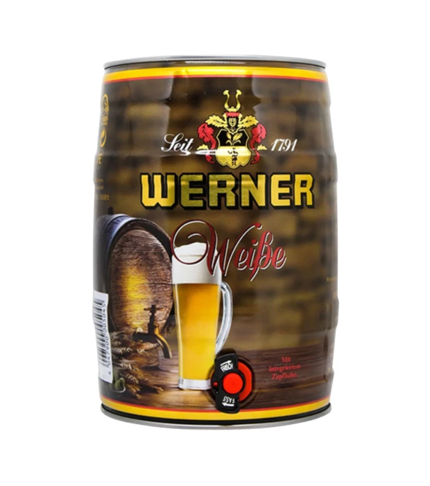 Пиво Wemer Weissbier 5л 5,4%